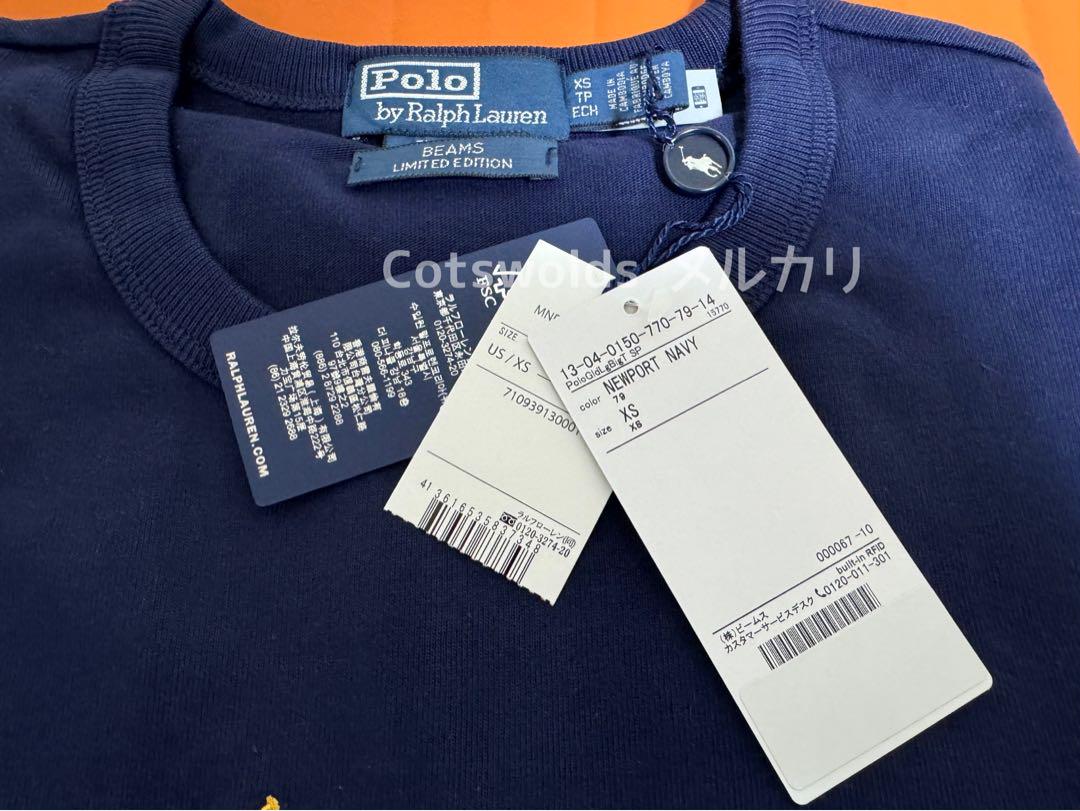 POLO RALPH LAUREN  BEAMS 別注 Logo T-Shirt