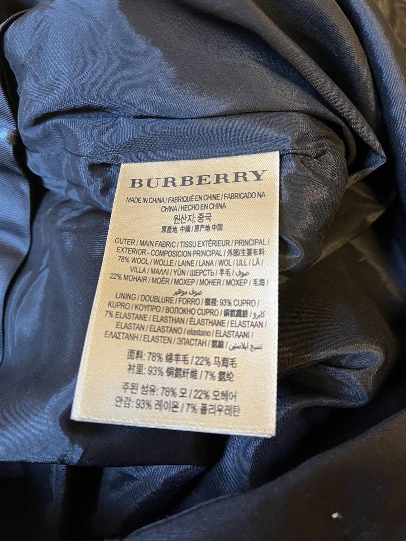 国内正規品　BURBERRY 黒 サイドライン　ハーフショーツ　M バーバリー BURBERRY BURBERRY パーカー FERN SILK CHK 8066972