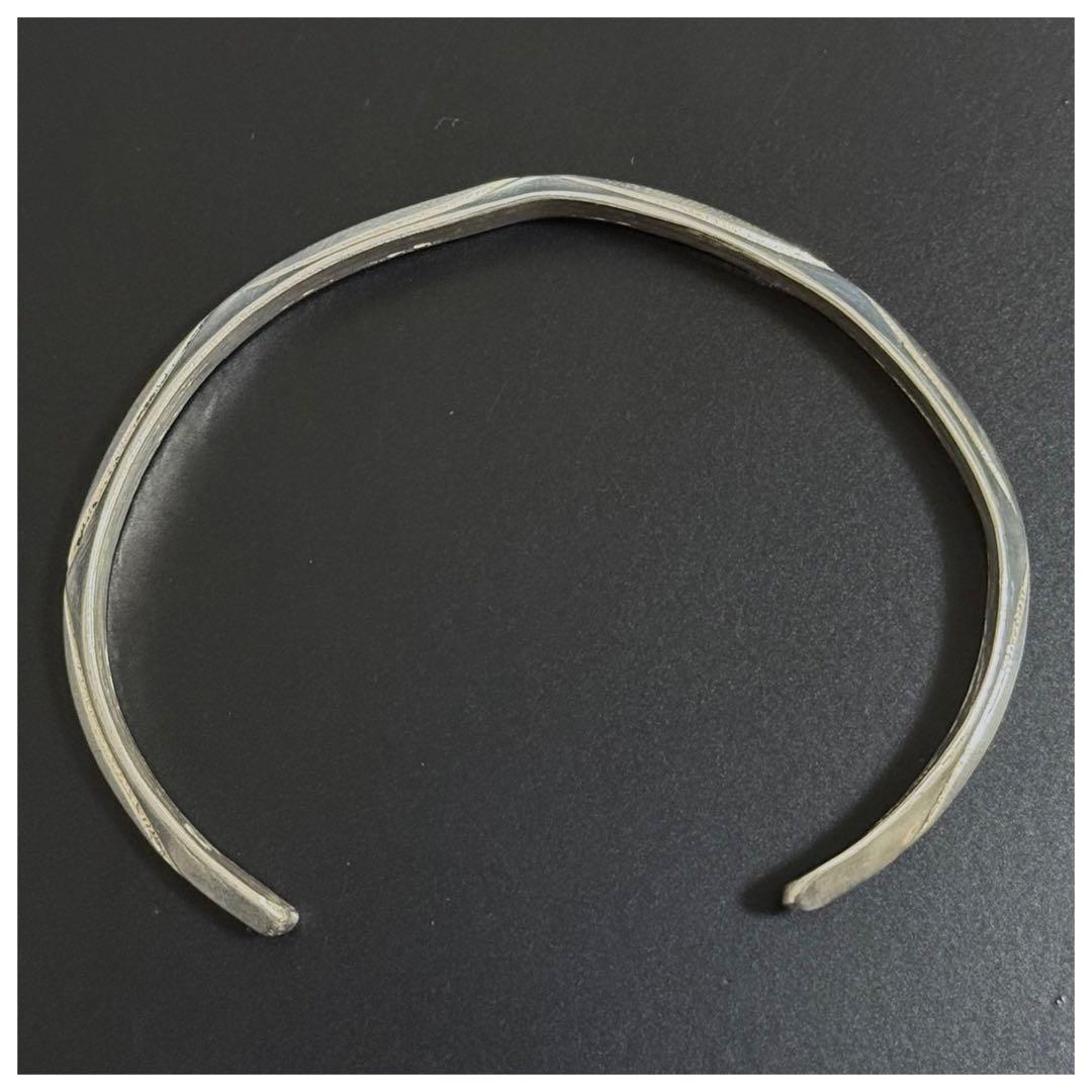 シルバー925 インディアンジュエリー ナバホ族 ヴィンテージ バングル シルバー925 インディアンジュエリー ナバホ族 ヴィンテージ バングル