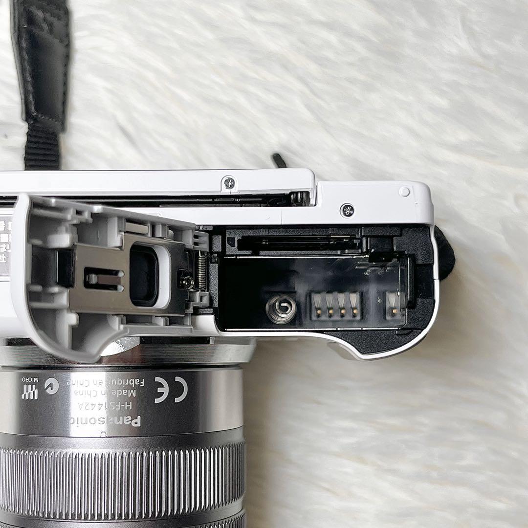 【極美品】Panasonic LUMIX DMC-GF6 ダブルズームキット Panasonic 中古 1年保証 美品 LUMIX DMC-GF6 ダブルズームレンズ