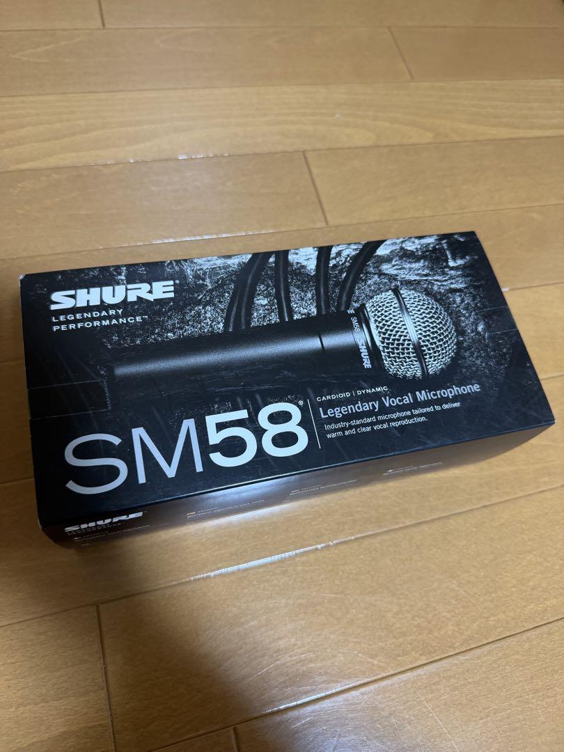 超美品 SHURE SM58 ダイナミックマイク