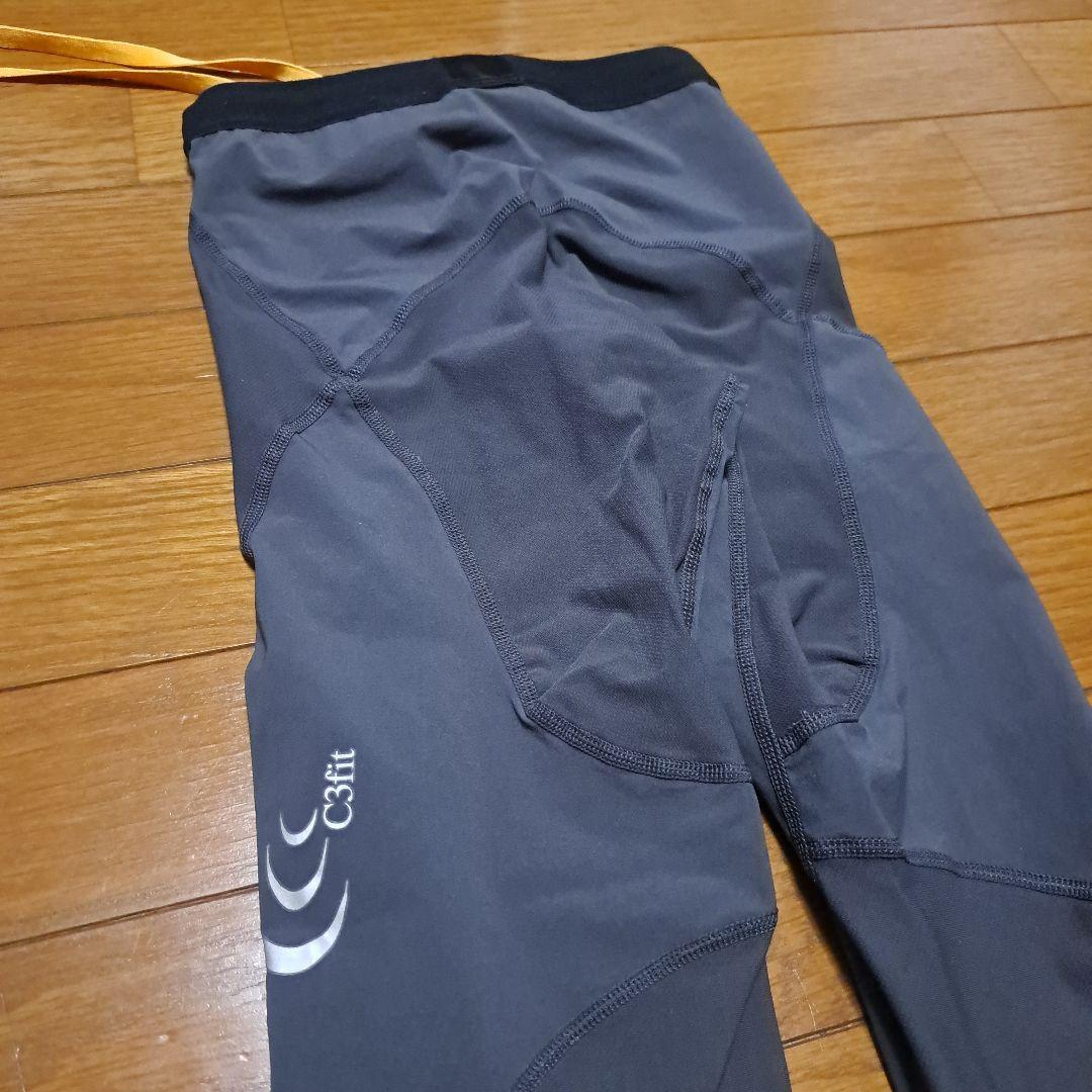 【美品】C3fit インパクトエアーロングタイツ ランニング登山 レディース S