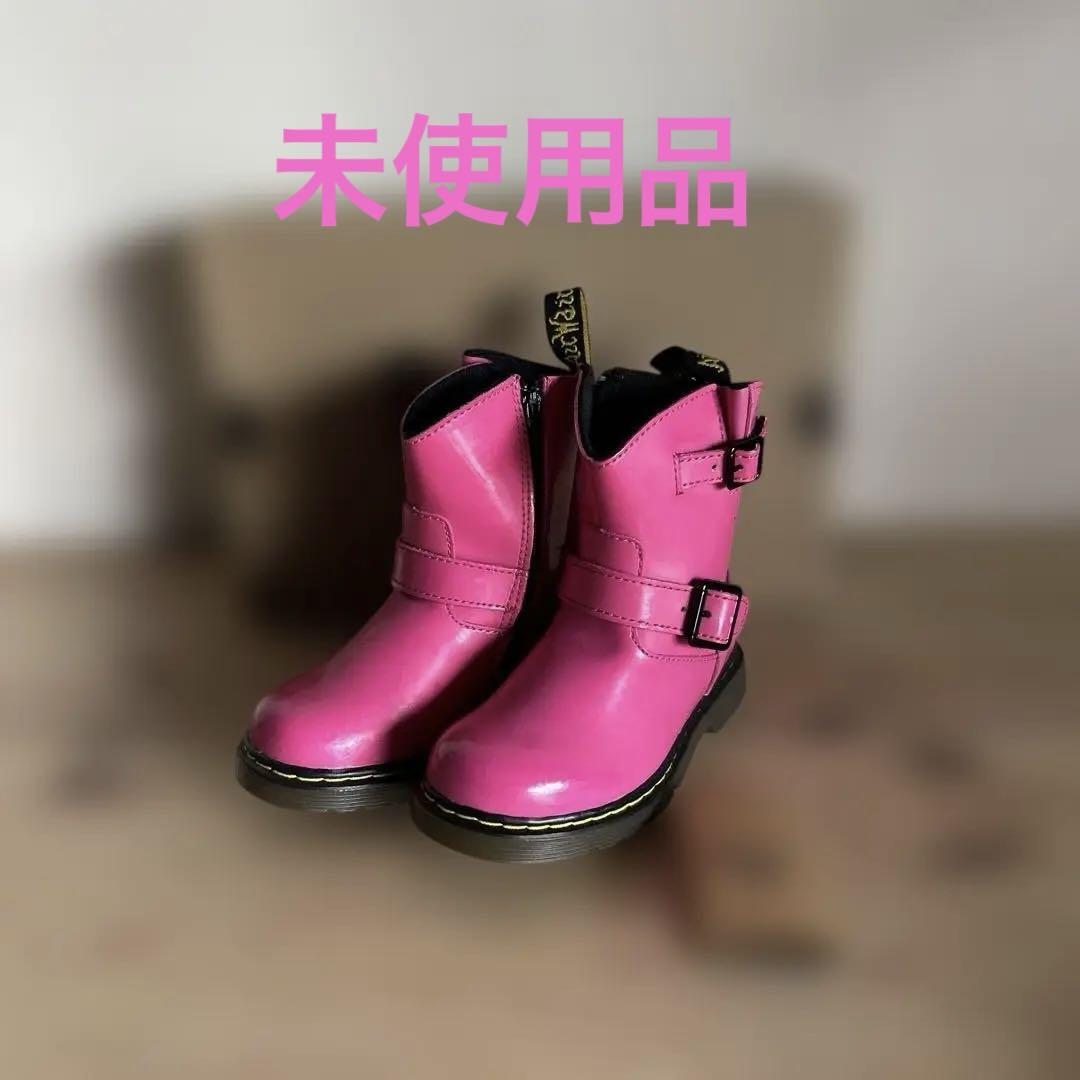 未使用品 ドクターマーチン　キッズ 15.5cm ピンク