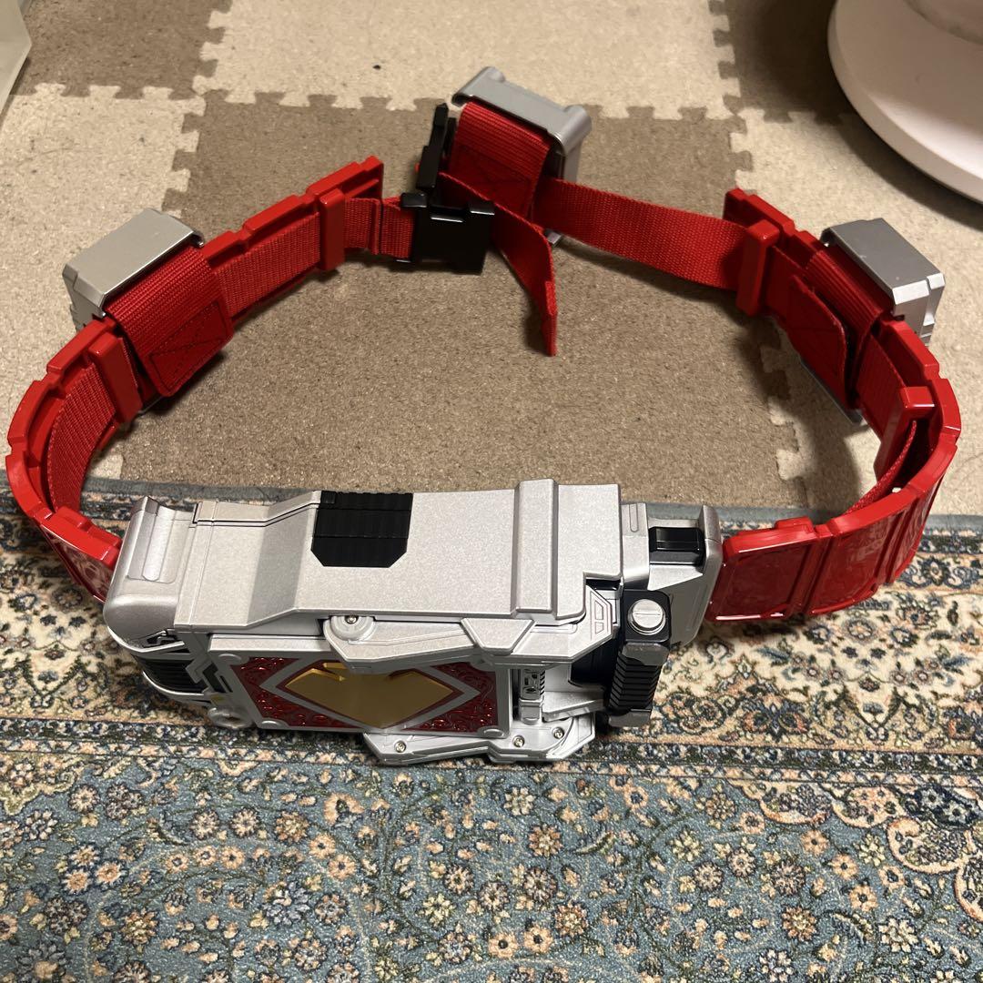仮面ライダー ベルト シルバー レッド
