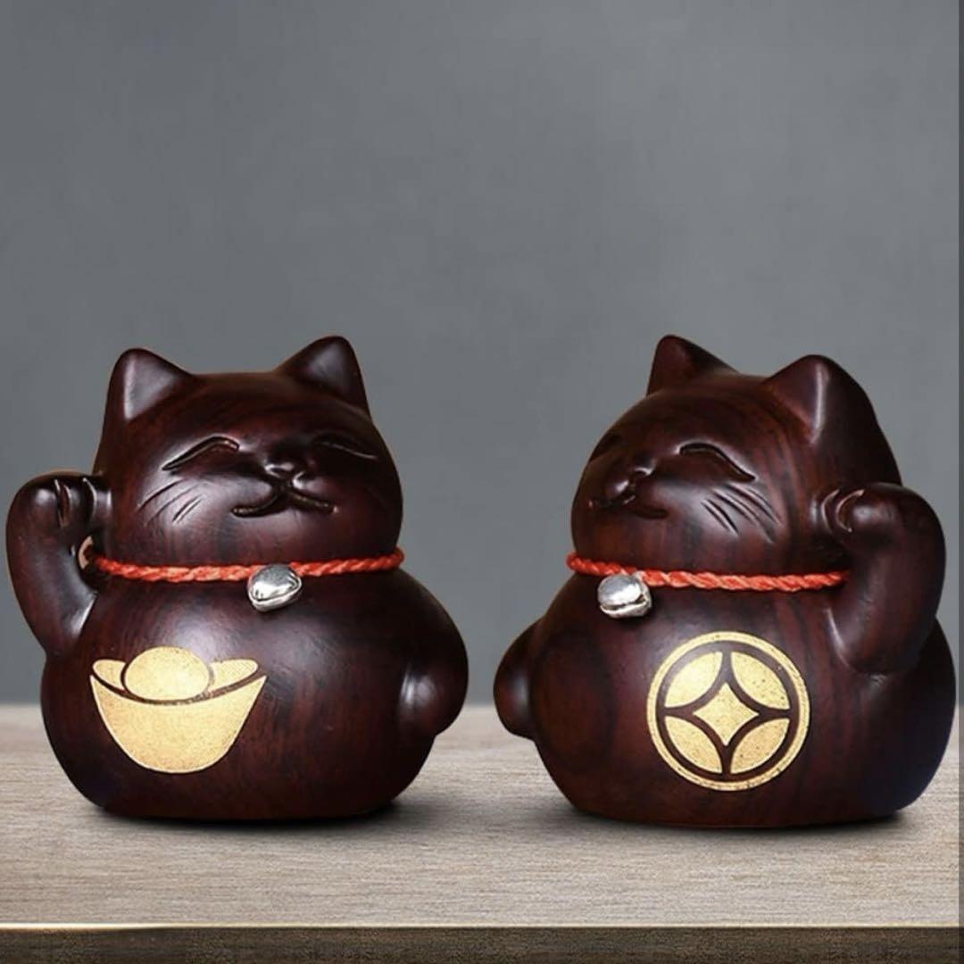 金運・招福【招き猫】ペア招き猫 縁起物 幸運 繁盛 開店祝い 贈り物
