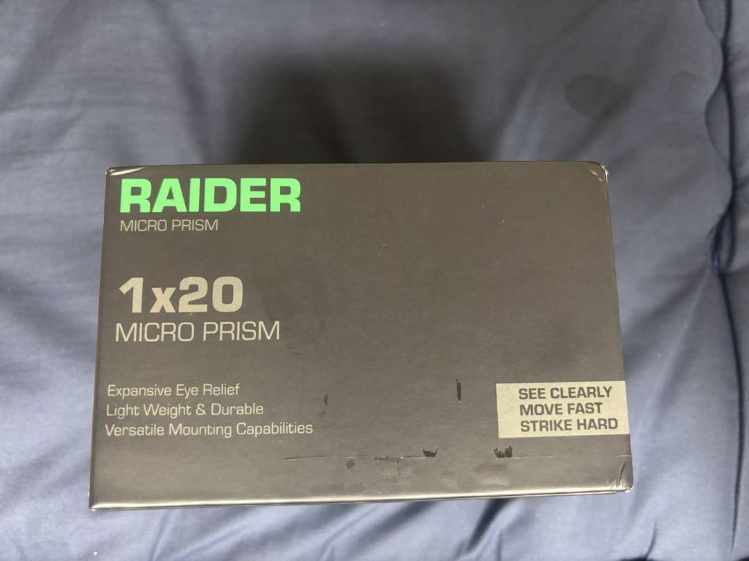 実物 swampfox raider micro prism レッドドットサイト