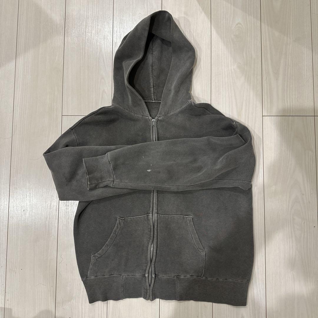 .*1様 50's 希少カラー 黒フェード FULL ZIP パーカー