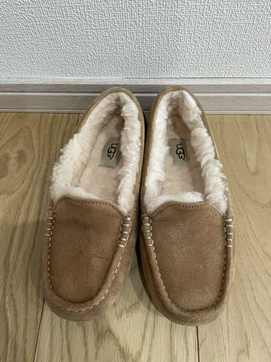 UGG アンスレー モカシン　23.5cm チェスナット