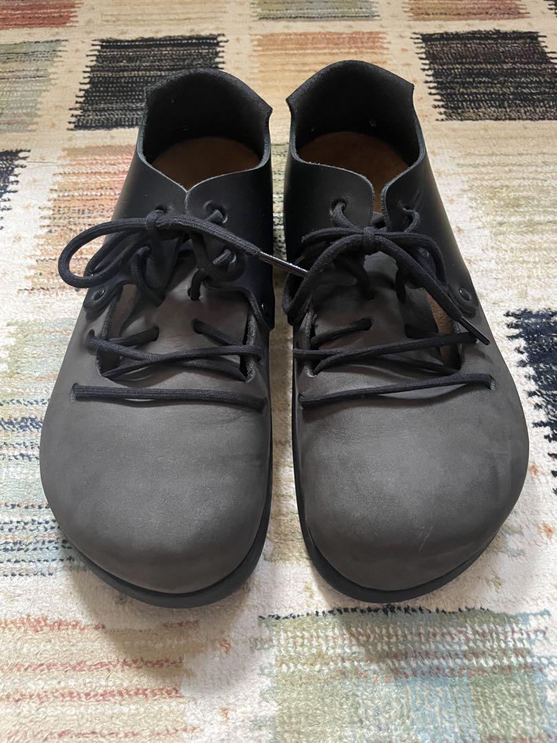 靴 BIRKENSTOK MONTANA black/basalt 42 UK8