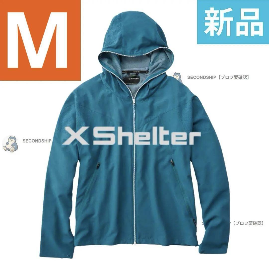ワークマン エックスシェルター 暑熱 フーディー M レイクグリーン 新品