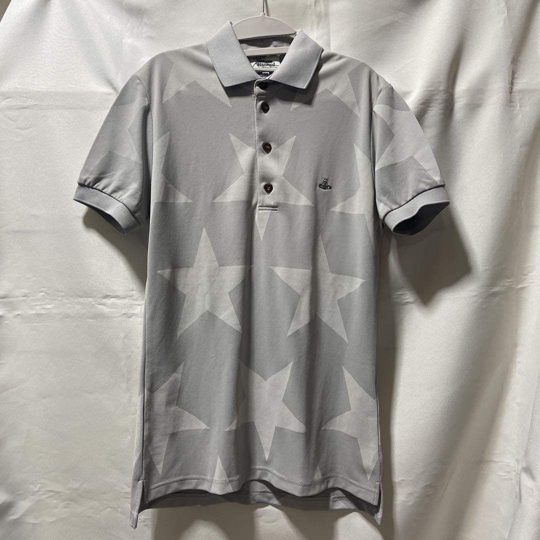 人気モデル☆Vivienne Westwood 星柄ポロシャツ サイズ44