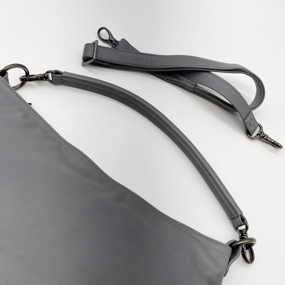 極美品】サロンドアルファード ショルダーバッグ 肩掛け レザー 2way