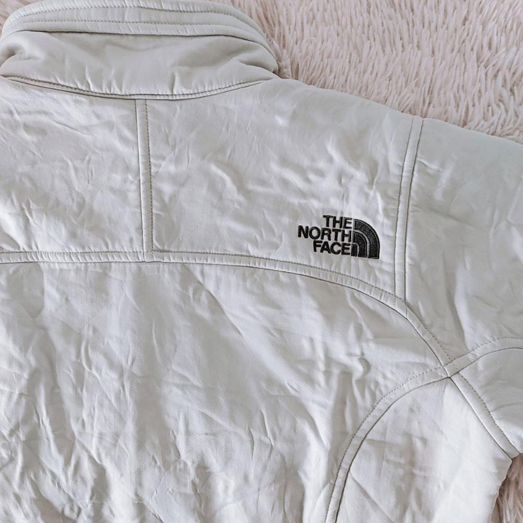 ノースフェイス フルジップ ブルゾン ジャケット 白 S ボア 刺繍 レディース ノースフェイス フルジップ ブルゾン ジャケット 白 S ボア 刺繍 レディース