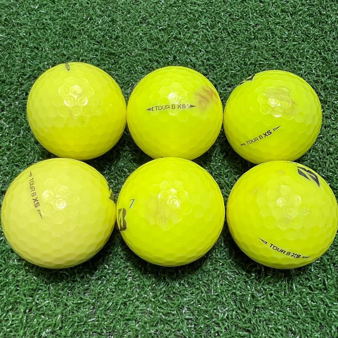 数量限定！在庫処分セール 売り切れ御免 XS TOURB B12】ブリヂストン 黄色 メルカリ - 24球 ロストボール その他