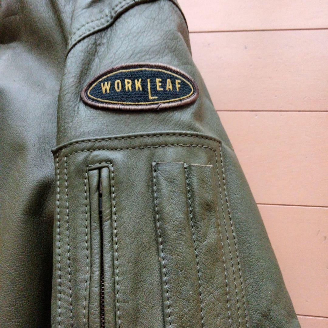 WORK LEAF ワークリーフ レザージャケット