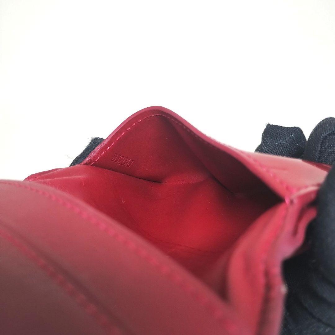 LOUIS VUITTON ルイヴィトン　ヴェルニ　財布　ワインレッド