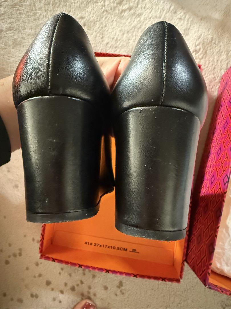 最終値下 新品 TORY BURCH ブラック ウェッジソール