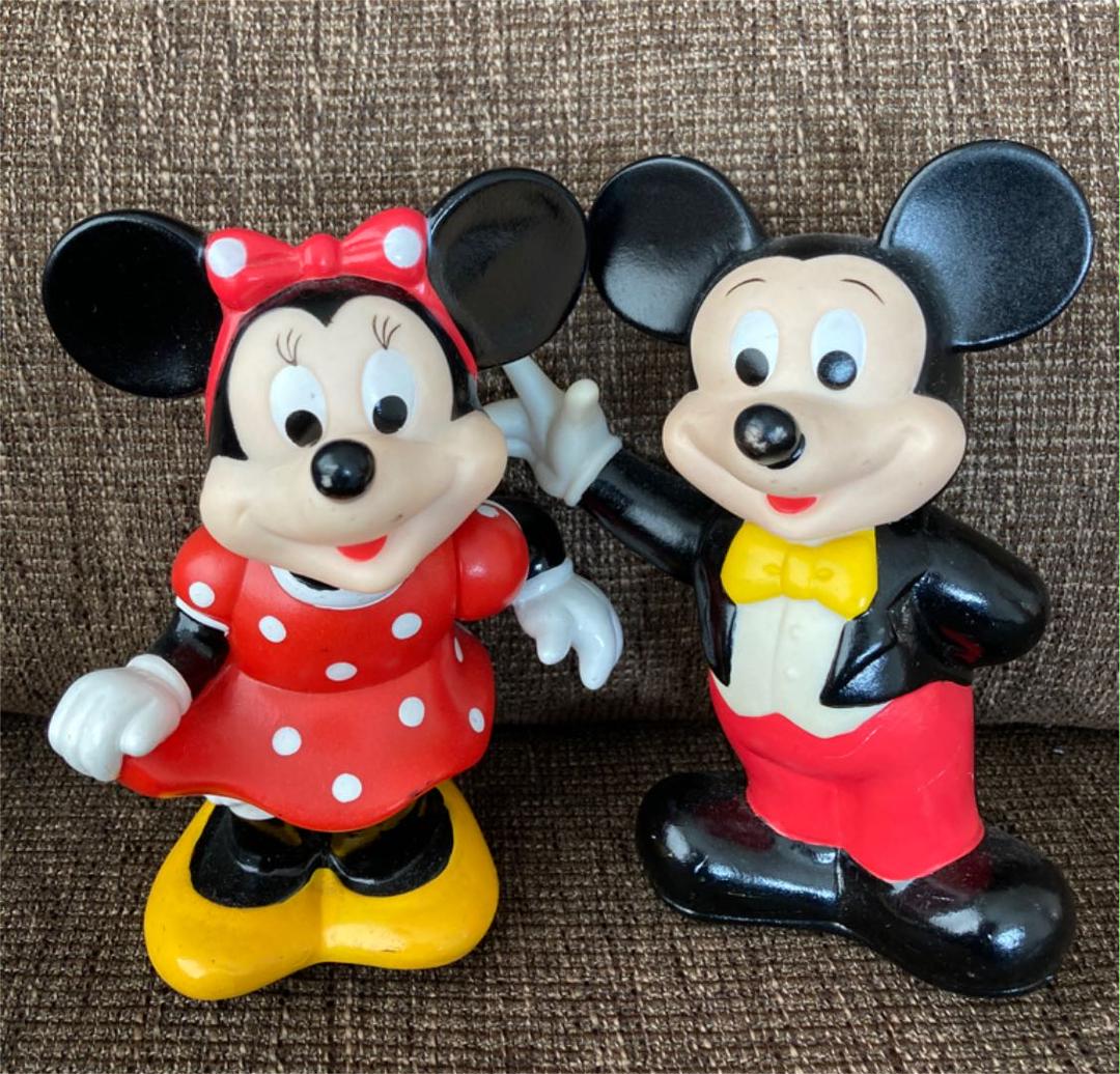 メルカリ ディズニー ミッキー ミニー セット 貯金箱 ヴィンテージ キャラクターグッズ 2 555 中古や未使用のフリマ