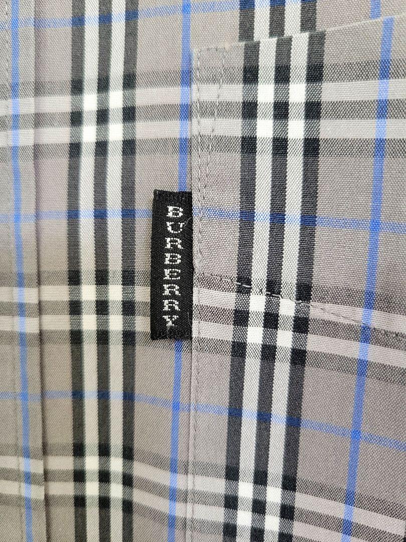 美品Burberry チェック柄 長袖シャツ サイズM