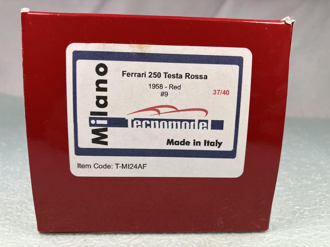 TECNO MODEL Ferrari 250テスタロッサ1958年　No.9