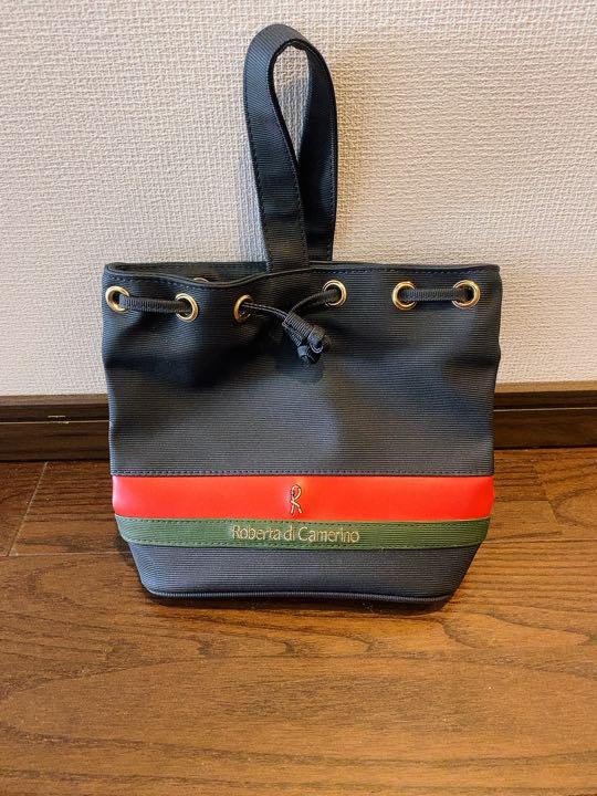 Y1277 程度良好 ロベルタ ディ カメリーノ ベロアxレザー
