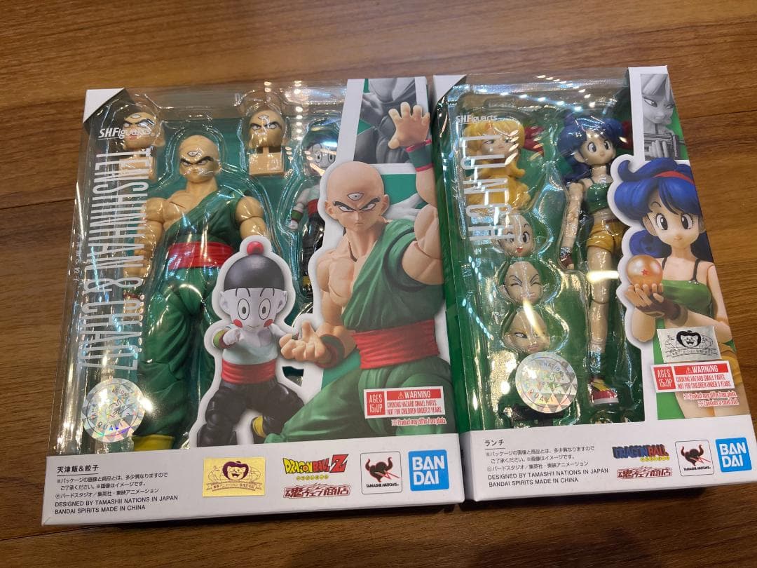 偉大な 2点 セット S.H.Figuarts ランチ 天津飯&餃子 コミック/アニメ