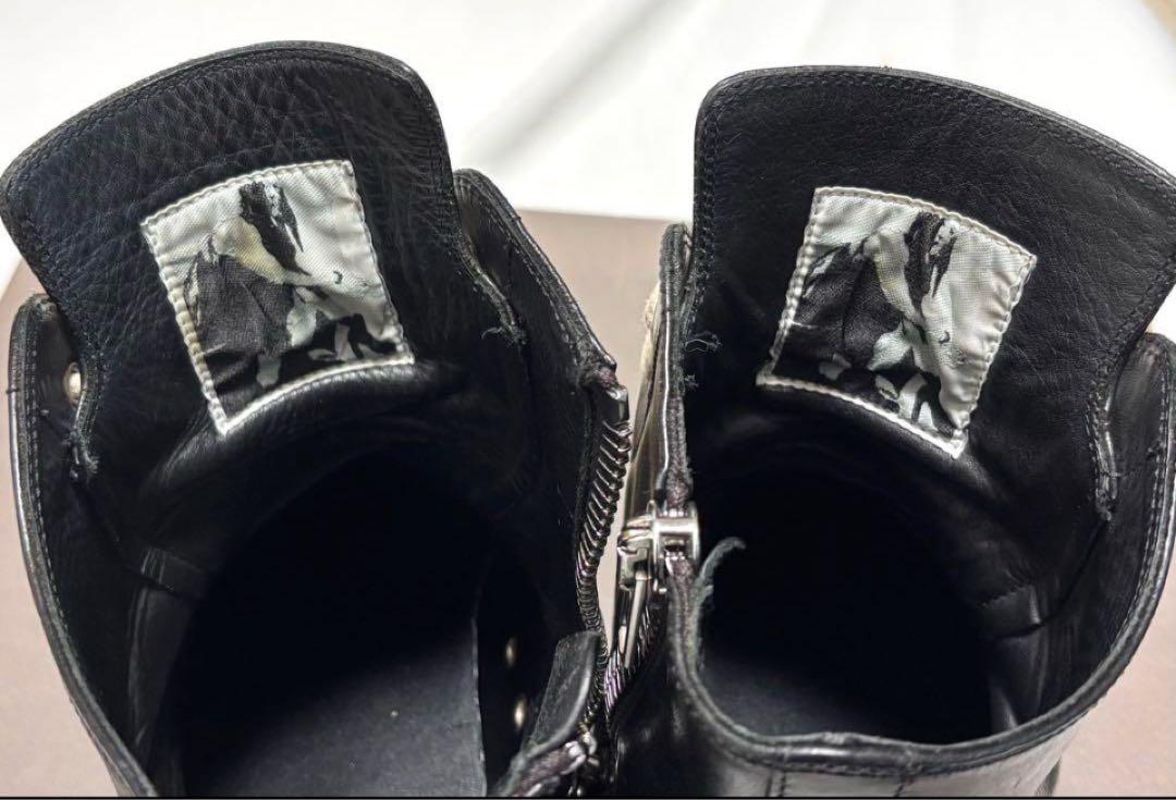 リックオウエンス　ラモーンズ　スニーカー　ブーツ　rick owens