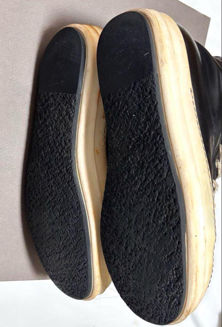 リックオウエンス　ラモーンズ　スニーカー　ブーツ　rick owens