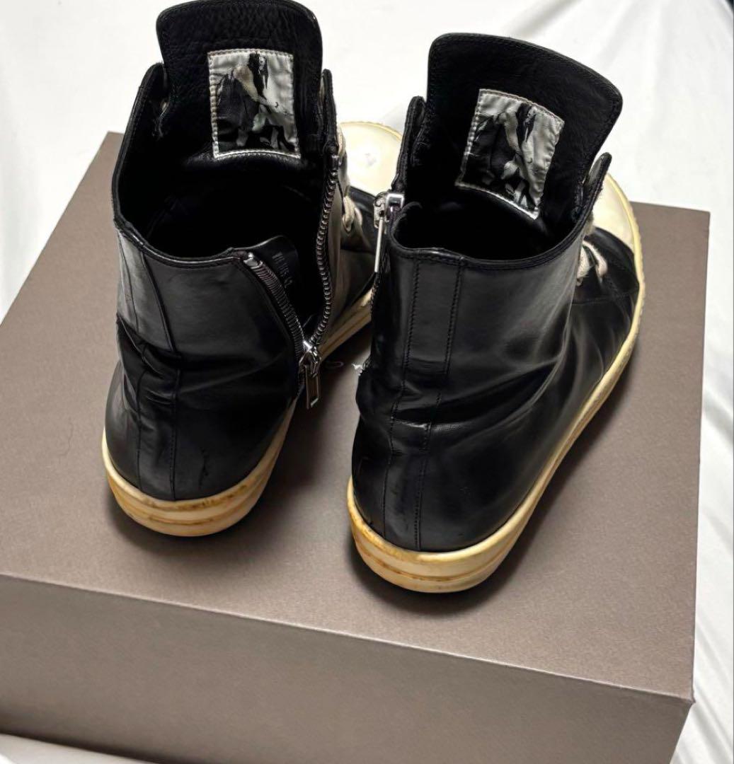 リックオウエンス　ラモーンズ　スニーカー　ブーツ　rick owens