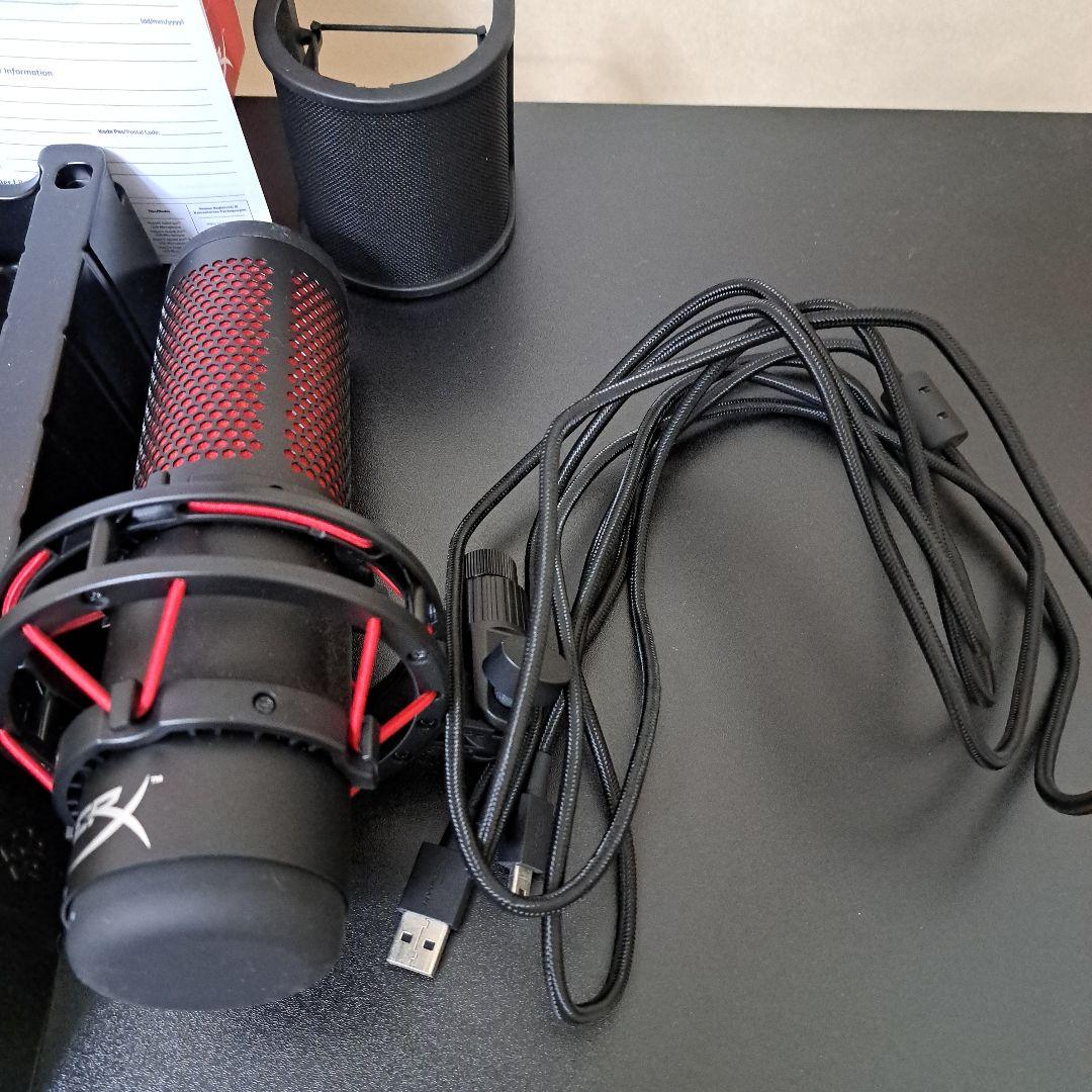 HyperX QuadCast マイク 4P5P6AA
