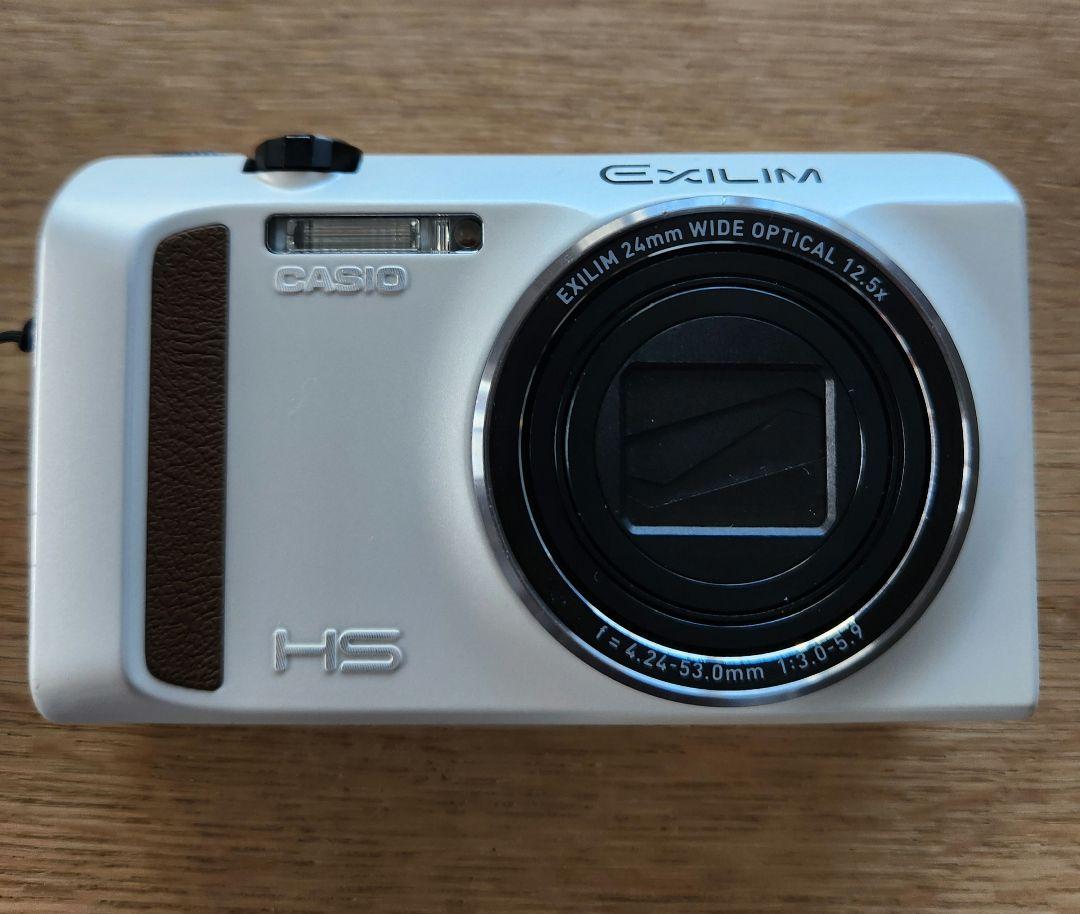CASIO EXILIM EX-ZR400 　コンパクトデジタルカメラ　ホワイト