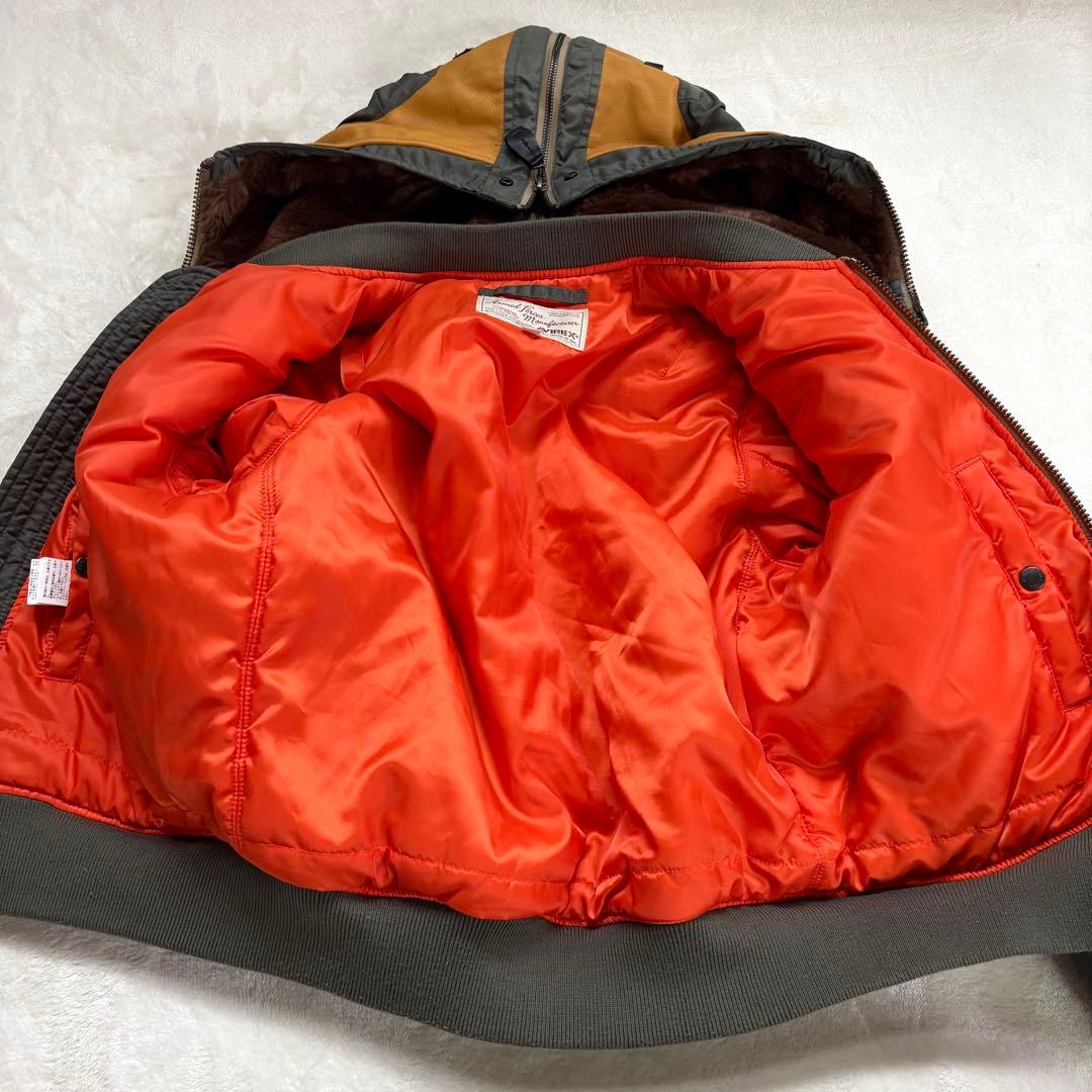 AVIREX MA-1　REMODEL　MARK2　アウタージャケット　Fサイズ