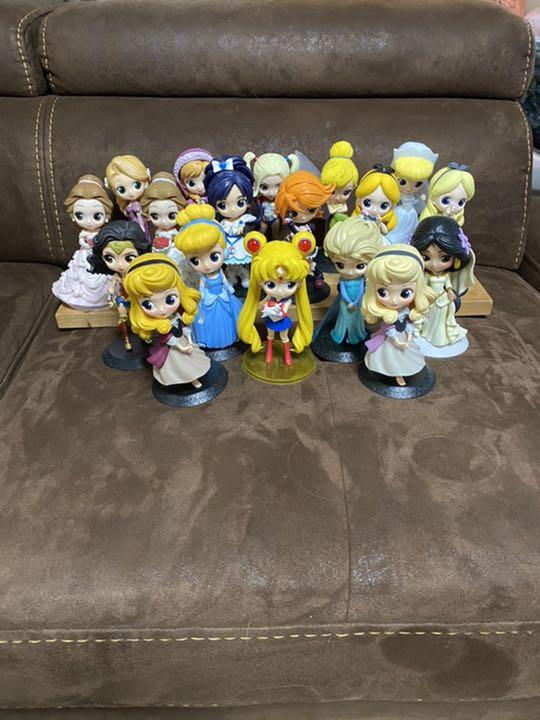 ディズニー セーラームーン プリキュア Qposket フィギュア