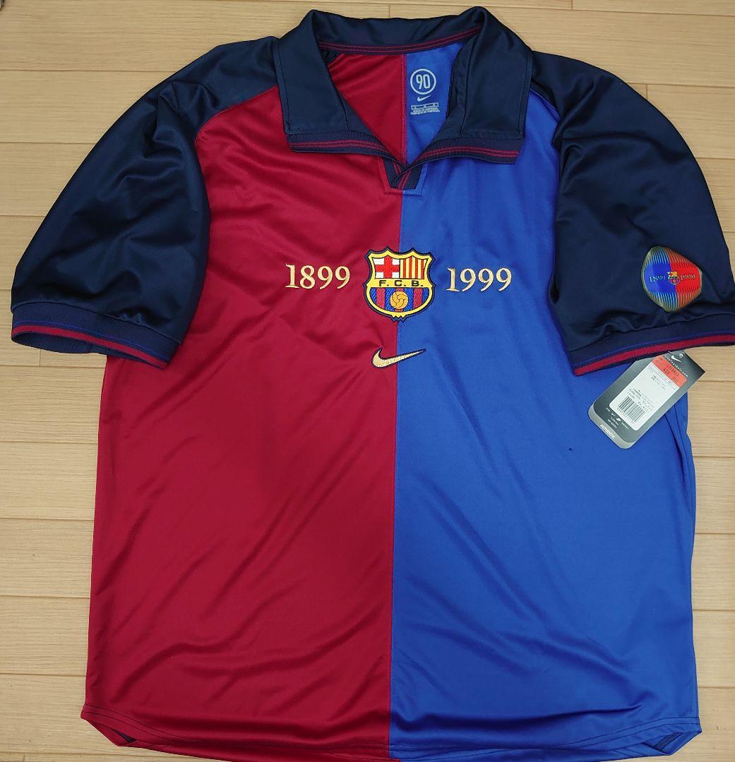 独特の上品 ナイキ バルセロナ100周年レプリカユニフォーム サイズ L