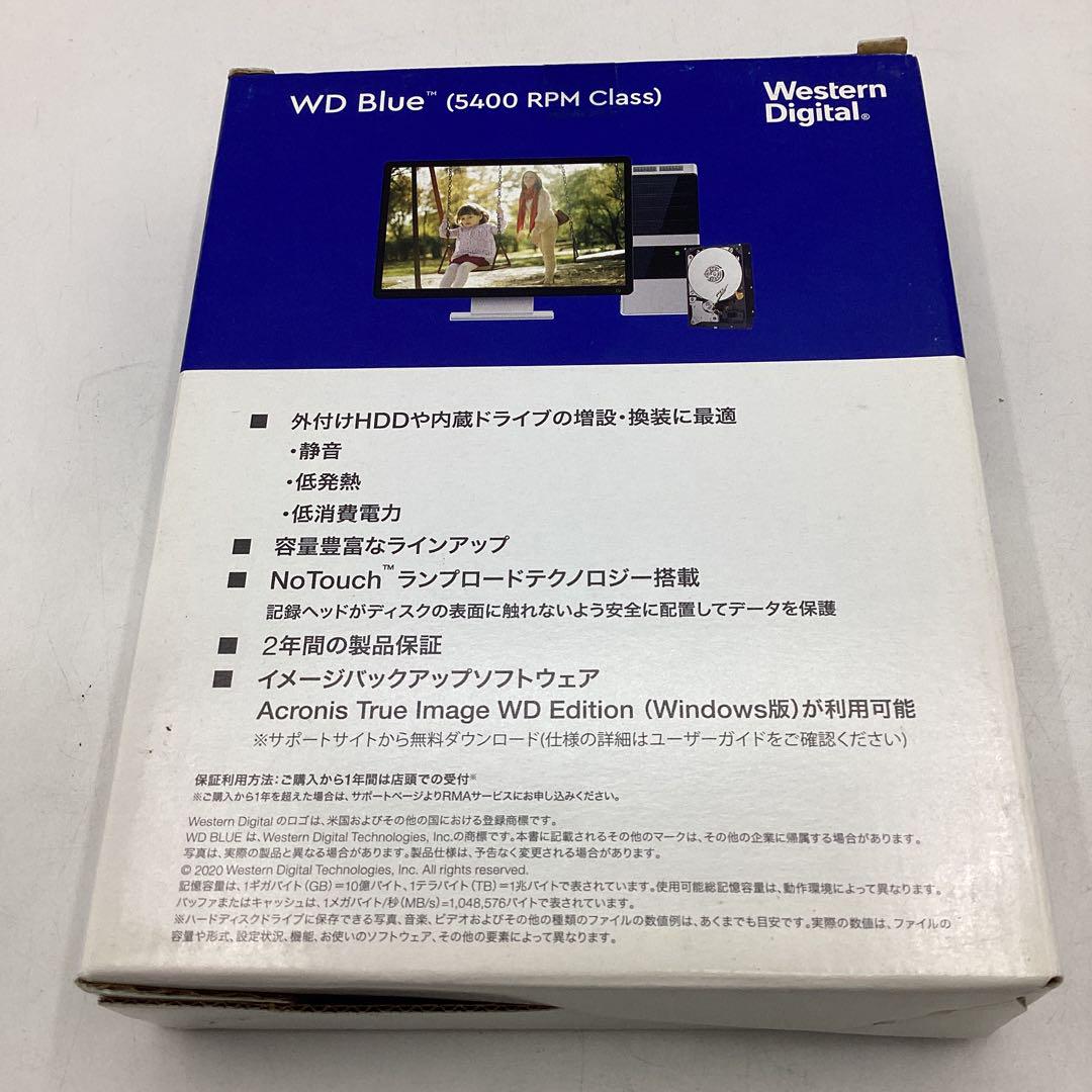 【未開封】WD Blue 5400 RPM 3.5インチ HDD 6TB
