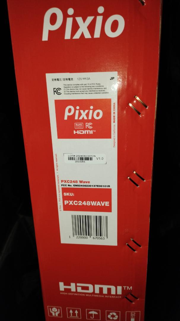 pixio PXC248 Wave 23.8インチ ゲーミング 湾曲モニター
