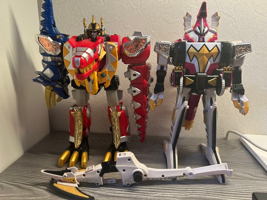 爆竜戦隊 アバレンジャー DX アバレンオー キラーオーやや傷や汚れあり