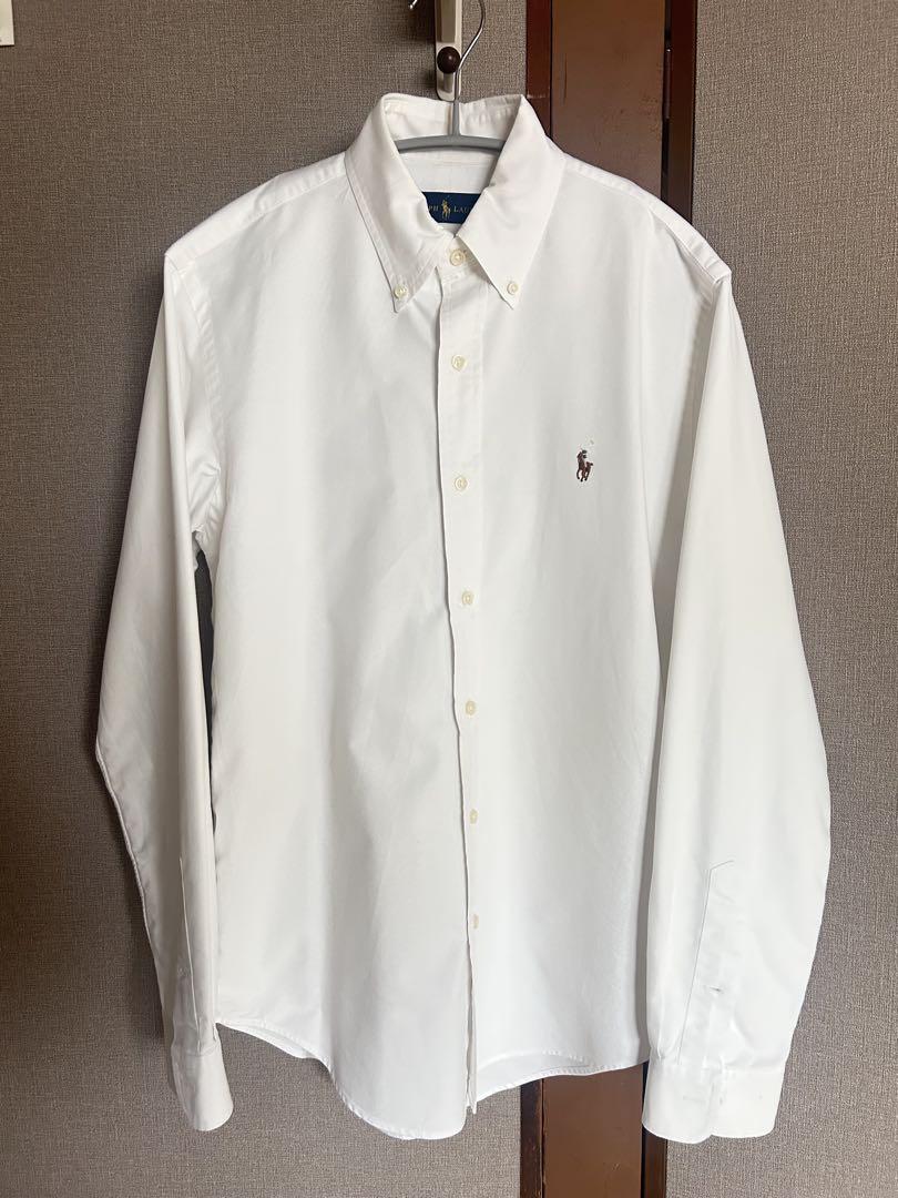 Ralph Lauren ホワイト ボタンダウンシャツ