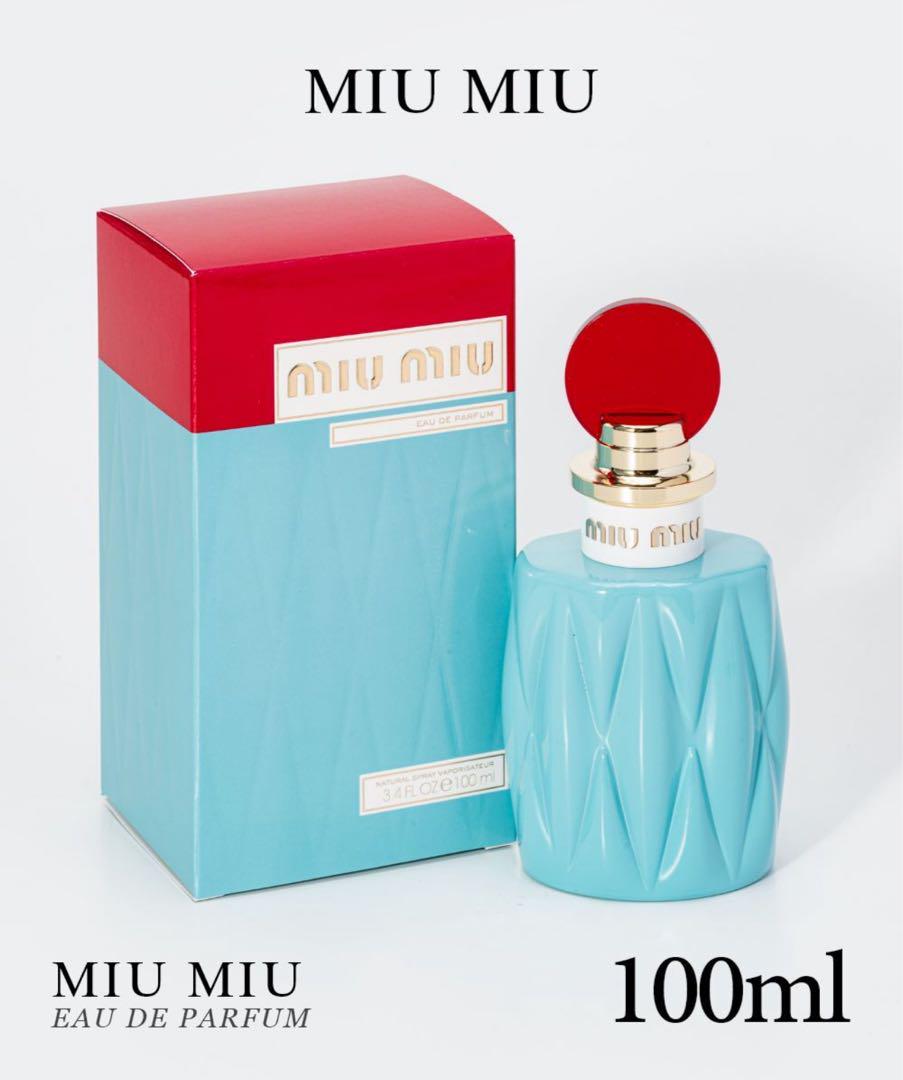 【新品未開封】MIU MIU PURFUM ミュウミュウ フレグランス100ml MIU MIU Eau de Parfum 100ml 未開封 - メルカリ
