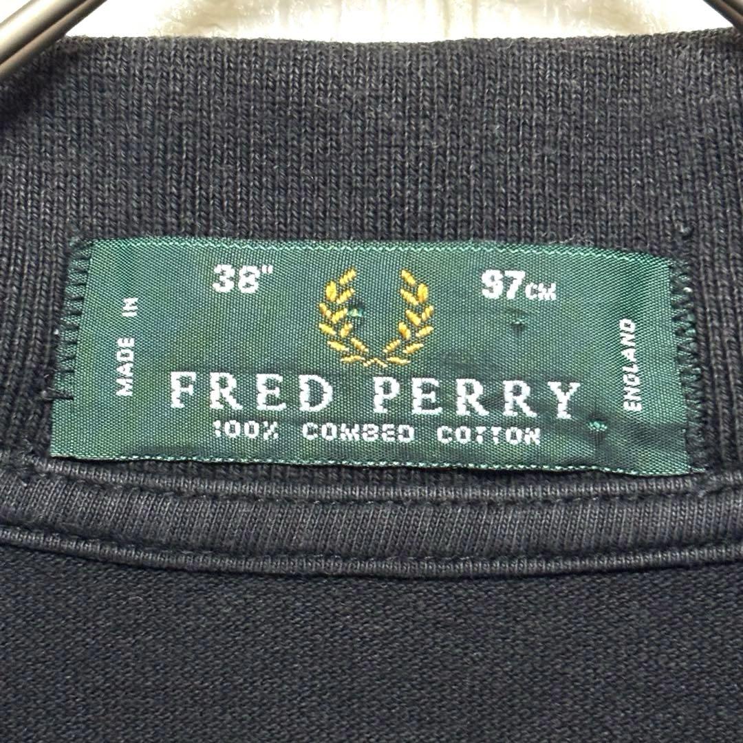 イングランド製 FRED PERRY フレッドペリー M12 ポロシャツ M