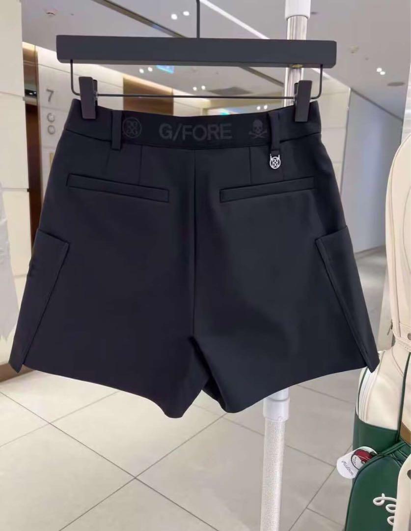 25G/FORE ジーフォアゴルフウェアレディースショートパンツ弾力パンツ春夏秋