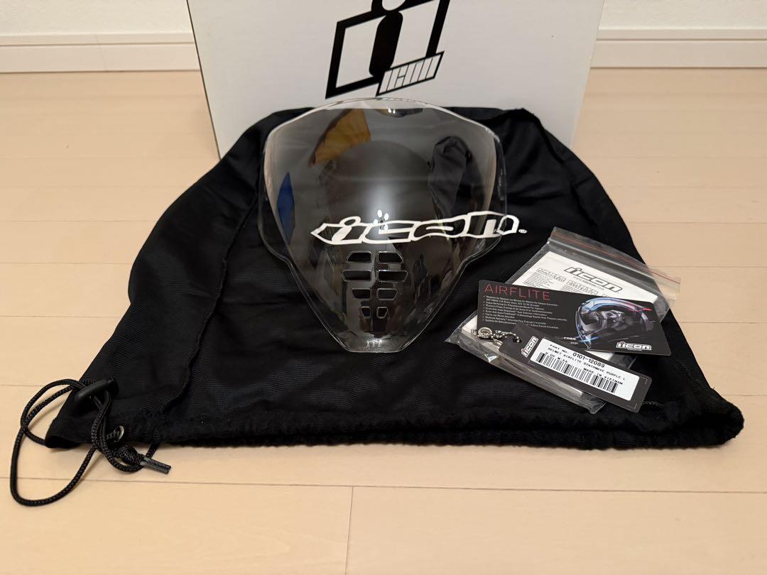 icon AIRFLITE HELMET SYNTHWAVE 美品