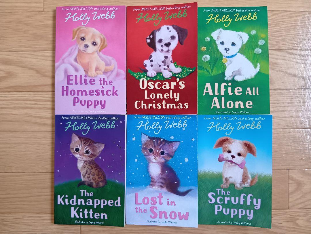 Holly Webb 児童洋書 犬猫 動物 5冊セット 小学生 洋書 英語