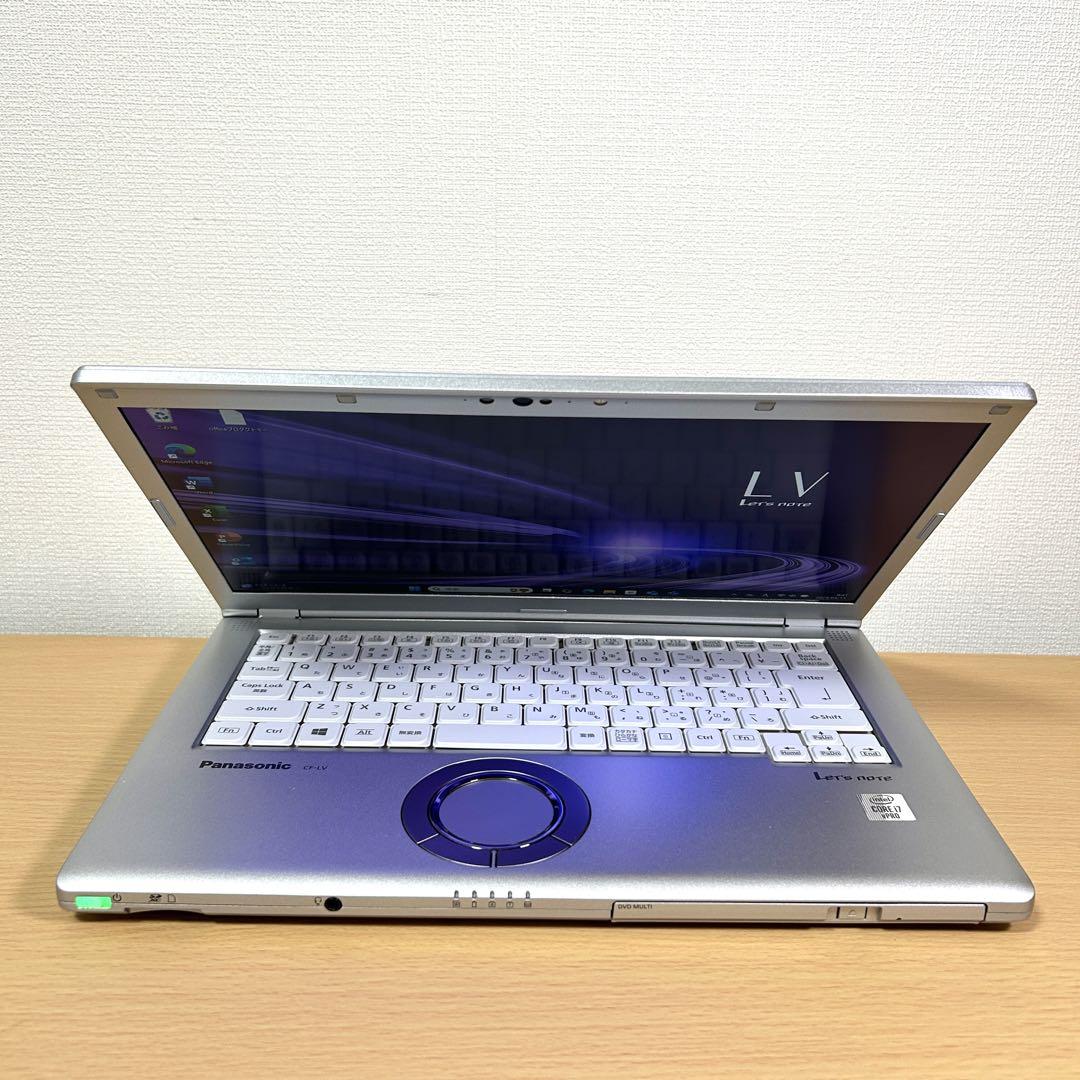 Windowsノート本体 Panasonic Let's note LV9 i7 512GB 16GB