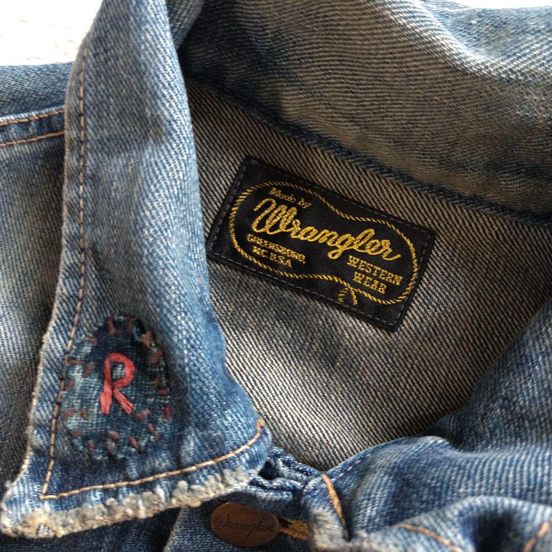 Wrangler×ROPE×45R Gジャンデニム ジャケット リメイク