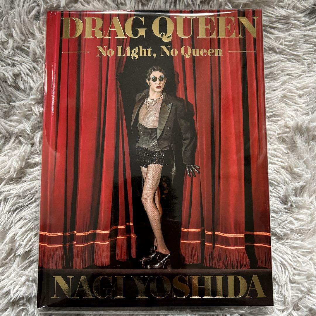 【送料0円】 直筆サイン本DRAG QUEEN―No Queenヨシダナギ Light,No アート・デザイン・音楽