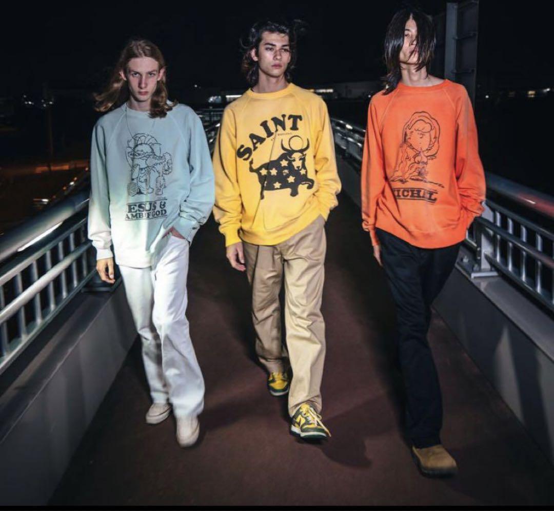 23AW 新品 SAINT MICHAEL セントマイケル スウェット XL