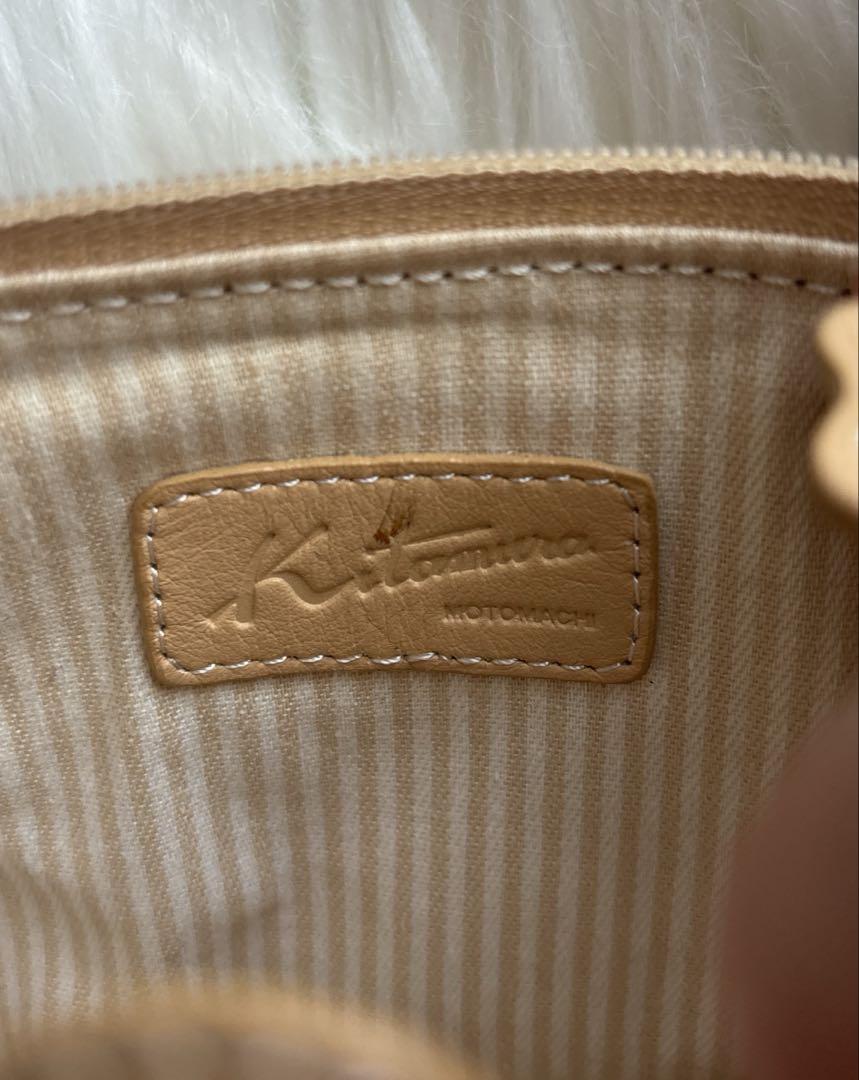 ☆美品☆キタムラ フレンチブルドッグ ミニバッグ レザー 保管袋