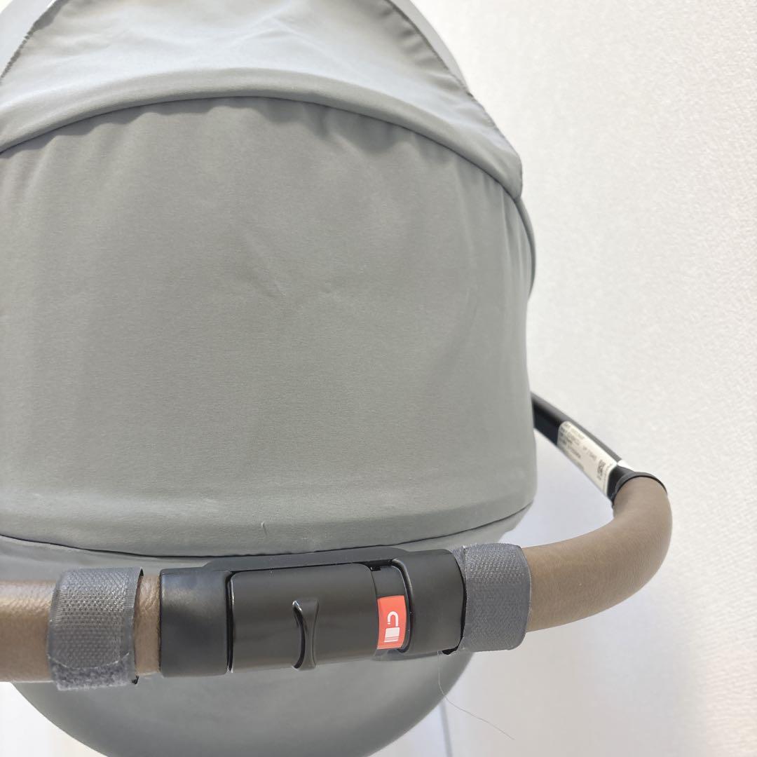 【美品】カルーンエアー メッシュ Aprica ベビーカー　グレー アニマル柄