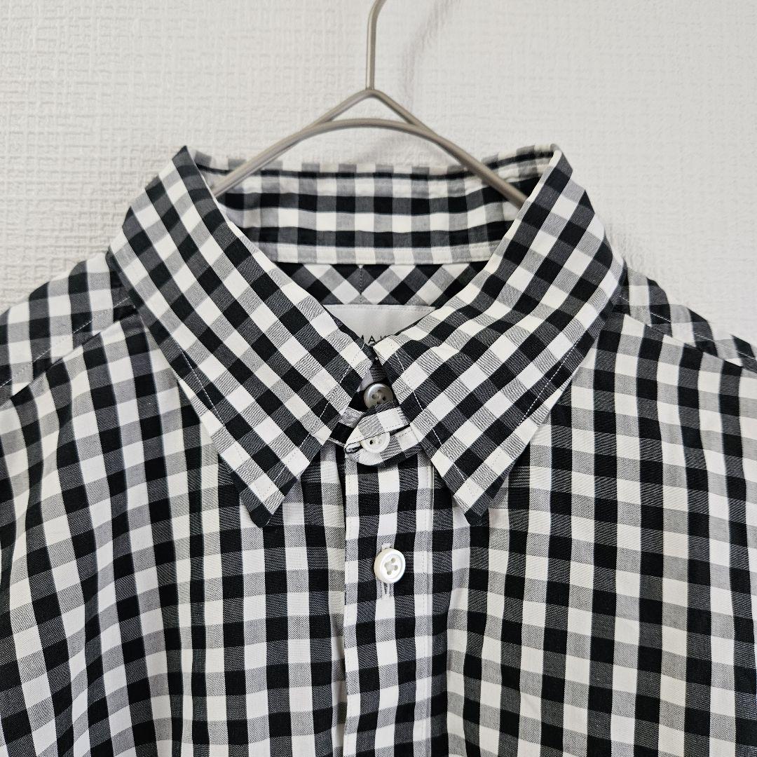⭐美品⭐RAINMAKER 長袖ブラウス チェック柄 ユニセックス 薄目 トップス